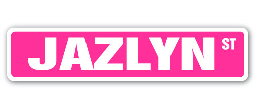 Jazlyn Street Vinyl Decal Sticker