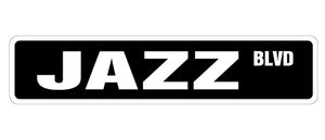 Jazz Street Vinyl Decal Sticker