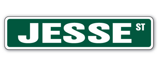 JESSE Street Sign