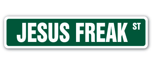 Jesus Freak Street Vinyl Decal Sticker