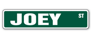 Joey Street Vinyl Decal Sticker