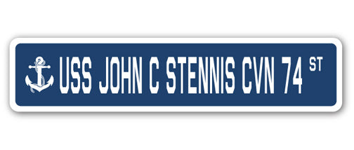 USS John C Stennis Cvn 74 Street Vinyl Decal Sticker