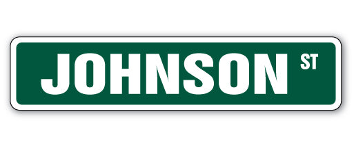 Johnson Street Vinyl Decal Sticker