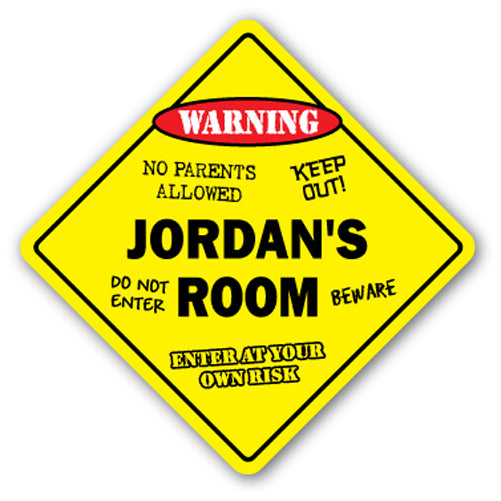 Jordan's Room Vinyl Decal Sticker