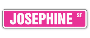 Josephine Street Vinyl Decal Sticker