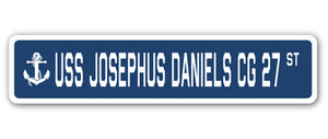 USS Josephus Daniels Cg 27 Street Vinyl Decal Sticker