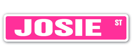 Josie Street Vinyl Decal Sticker