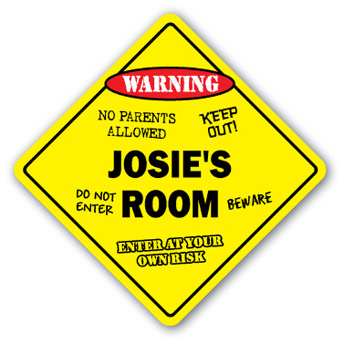 Josie's Room Vinyl Decal Sticker