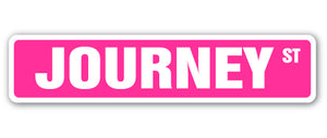 Journey Street Vinyl Decal Sticker