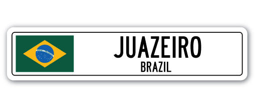 JUAZEIRO, BRAZIL Street Sign