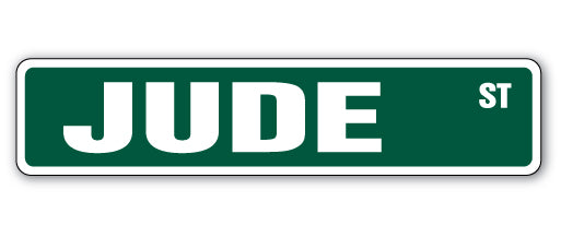 Jude Street Vinyl Decal Sticker