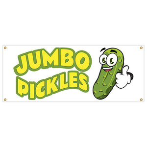 Jumbo Pickles Banner