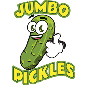 Jumbo Pickles Die Cut Decal