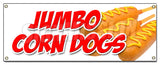 Jumbo Corn Dogs Banner