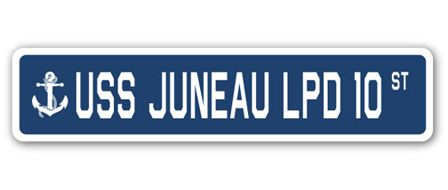 USS Juneau Lpd 10 Street Vinyl Decal Sticker