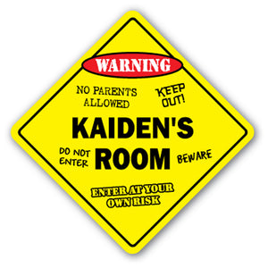 Kaiden's Room Vinyl Decal Sticker