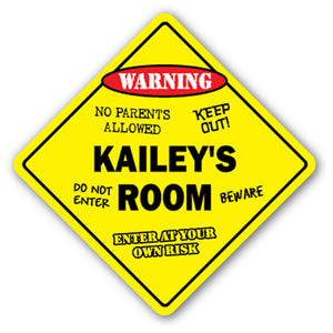 Kailey's Room Vinyl Decal Sticker