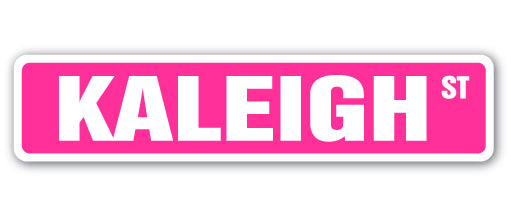 Kaleigh Street Vinyl Decal Sticker