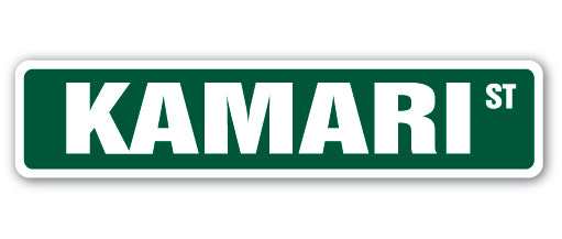 KAMARI Street Sign