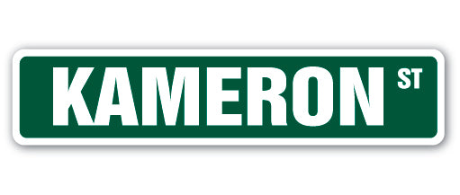 Kameron Street Vinyl Decal Sticker