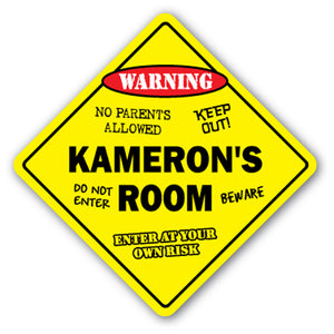 Kameron's Room Vinyl Decal Sticker