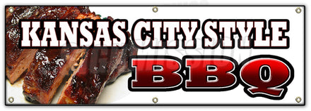 Kansas City Style BBQ Banner