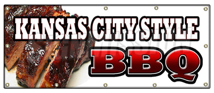 Kansas City Style BBQ Banner