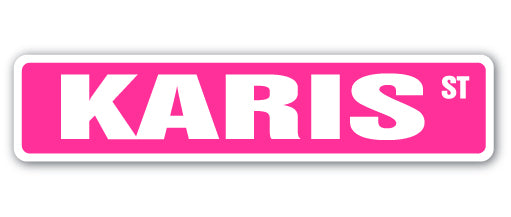 KARIS Street Sign