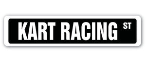 Kart Racing Street Vinyl Decal Sticker