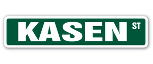 KASEN Street Sign