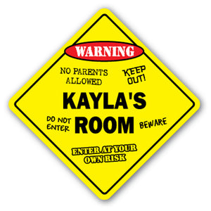 Kayla's Room Vinyl Decal Sticker