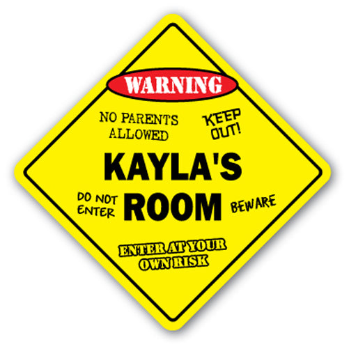 Kayla's Room Vinyl Decal Sticker