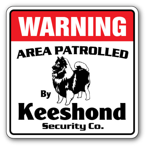 KEESHOUND Security Sign