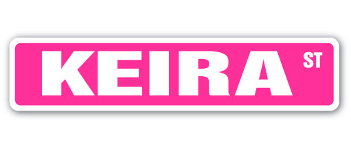 Keira Street Vinyl Decal Sticker