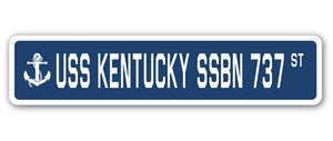 USS Kentucky Ssbn 737 Street Vinyl Decal Sticker