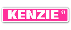 Kenzie Street Vinyl Decal Sticker