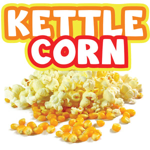 Kettle Corn Die Cut Decal