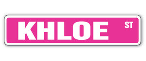 Khloe Street Vinyl Decal Sticker