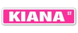 Kiana Street Vinyl Decal Sticker