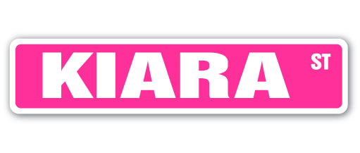Kiara Street Vinyl Decal Sticker