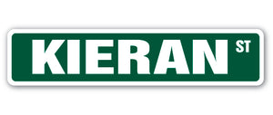 KIERAN Street Sign