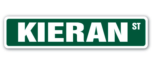 KIERAN Street Sign