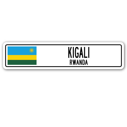 KIGALI, RWANDA Street Sign