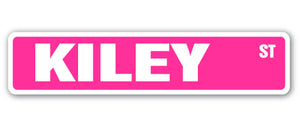 KILEY Street Sign