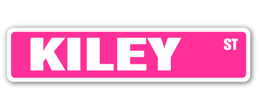 KILEY Street Sign