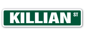 Killian Street Vinyl Decal Sticker