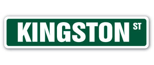 Kingston Street Vinyl Decal Sticker