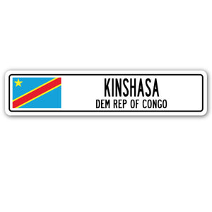 Kinshasa, Dem Rep Of Congo Street Vinyl Decal Sticker