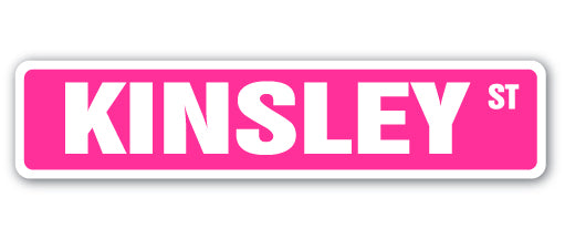 Kinsley Street Vinyl Decal Sticker