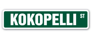 KOKOPELLI Street Sign